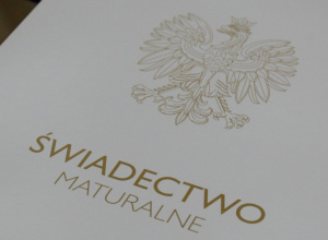 Odbiór świadectw maturalnych